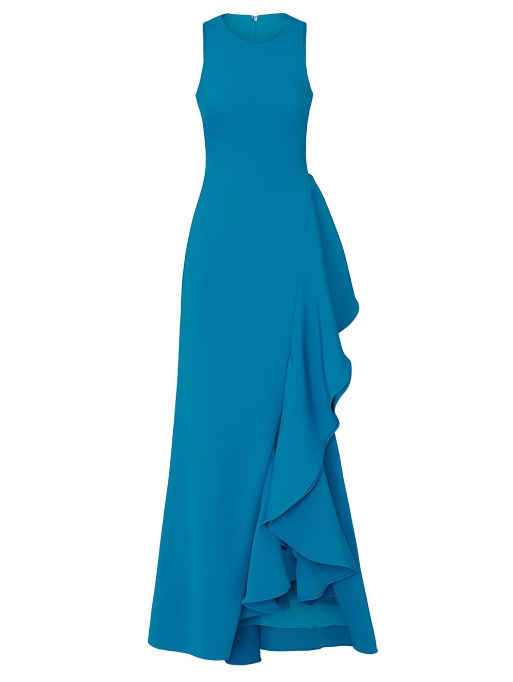 Badgley Mischka Plus Special Occasion Ruffle Gown